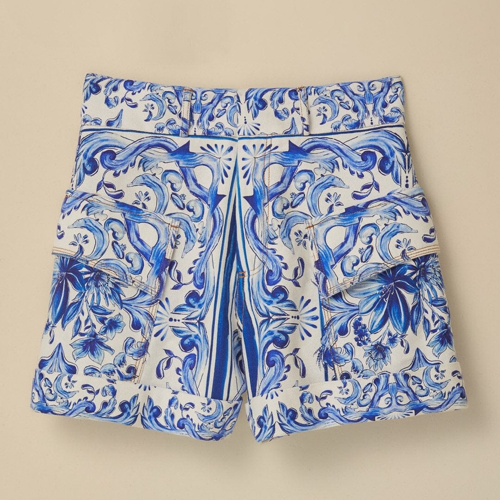FARM Rio “Garden Tiles” Shorts size 26 - Picture 10 of 12